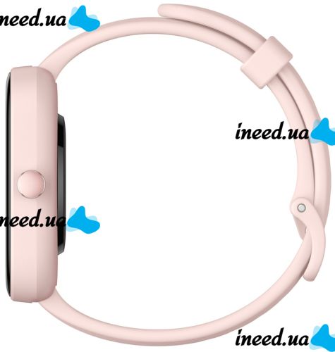 Smart Wrist Smart Watch F21 Pink Voice Call, Bluetooth Fitness and Health Functions with Wireless Charging IOS Android Pink