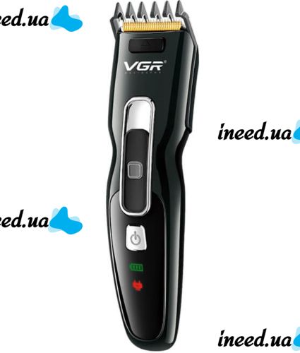 Rechargeable Hair Clipper VGR V-040 Professional Wireless Male Mustache and Beard Trimmer with LED Display and USB Charging V040