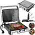 Electric Contact Grill Bitek BT-2681 2800W pressed double-sided electric meat grill with non-stick coating and timer Grill Maker