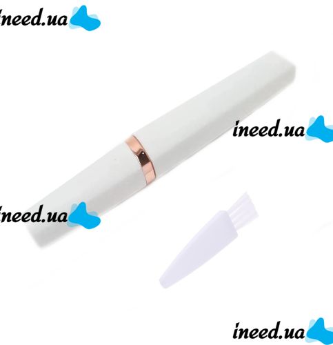 Жіночий епілятор для брів Finishing Touch Flawless Brows, портативний тример Електробритва для видалення волосся на батарейках Білий