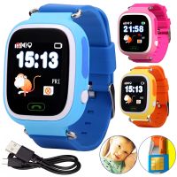 Умные детские смарт часы Smart Baby Watch Excelvan Q80 с функцией GPS трекера, наручные смарт-часы с SIM-картой 400 мАч IOS Android