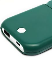 Портативный мини вентилятор Mini Fan F30 3 в 1 Powerbank карманный ручной мини-вентилятор с ремешком на шею, держателем и зарядкой для телефона USB