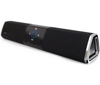 Portable Bluetooth Speaker Hopestar A3 Wireless Rechargeable Bluetooth Speaker with Touch Control and Backlight NFC MP3 AUX USB Black