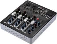Professional Mixing Console Yamaha Mixer BT4000 2ch BT 4-Channel Active Audio Mixer with Built-in Amplifier and Bluetooth MX-4000BT Black
