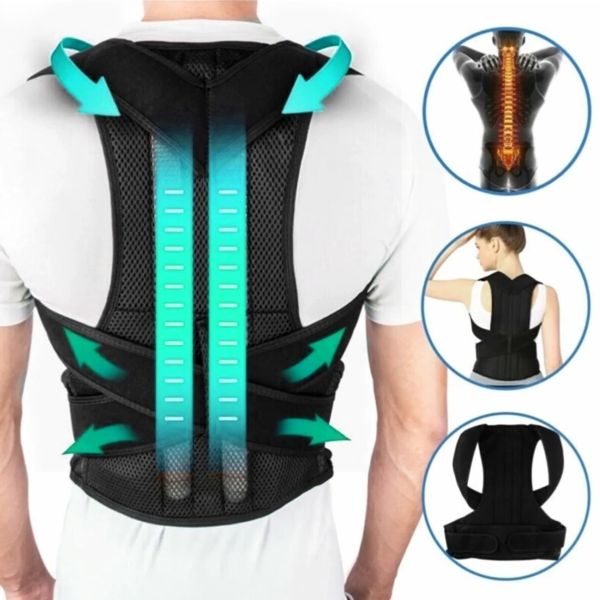 Fixing corrector of correct posture Back Pain Need Help Thoracolumbar corset for back and shoulder alignment, bandage, vest belt for the spine