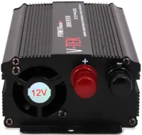 Автомобільний інвертор V-TEK PowerMaxx SSK-2000W 12V - 220V від прикурювача і акумулятора, Авто перетворювач напруги струму 12В 2000Вт, Чорний