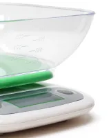 Domotec MS-125 Kitchen Electronic Scale Green up to 7 kg Domotec MX-403 battery-operated cooking scale with bowl and backlight for weighing