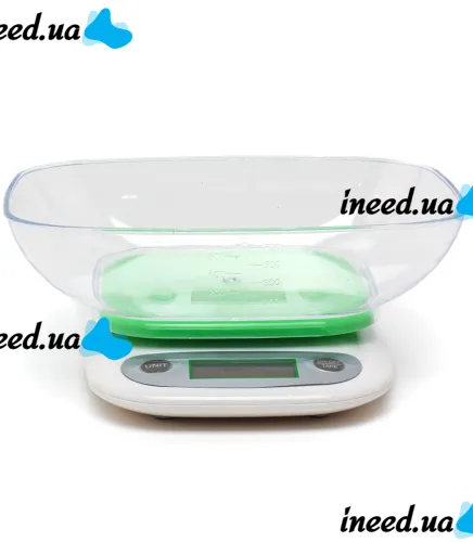 Domotec MS-125 Kitchen Electronic Scale Green up to 7 kg Domotec MX-403 battery-operated cooking scale with bowl and backlight for weighing