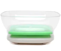 Domotec MS-125 Kitchen Electronic Scale Green up to 7 kg Domotec MX-403 battery-operated cooking scale with bowl and backlight for weighing