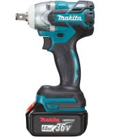 Акумуляторний набір Makita 2в1 Гайковерт DWT301 шурупокрут DWT485 36V 6Ah 2 акумулятори, Набір бездротових електроінструментів Макіта в кейсі