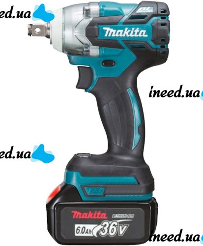 Акумуляторний набір Makita 2в1 Гайковерт DWT301 шурупокрут DWT485 36V 6Ah 2 акумулятори, Набір бездротових електроінструментів Макіта в кейсі