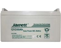 Universal Jarrett GEL 12V 200Ah Gel Battery for Boiler and Solar Panels, 12V 200Ah Rechargeable Battery for Power Supply Systems
