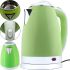 Newberg NB-856 1.8 Liter 1800W Electric Kettle with Iron Flask, Disc Electric Kettle with Automatic Shutdown for Kitchen BN-856 Green