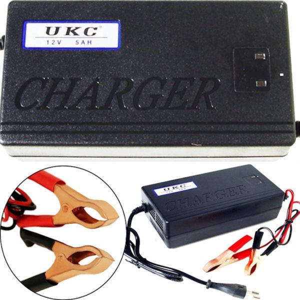 Зарядное устройство UKC Battery Charger MA-1205A 12V 5A для зарядки автомобильного аккумулятора Зарядка для аккумуляторов авто и мото 4 фазы MA1205