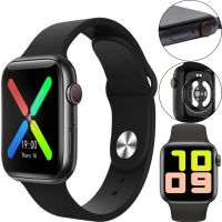 Наручні Смарт годинник Smart Watch T500 Спортивні з мікрофоном, тонометром IP67 Aluminium 44mm Розумні годинник з функціями фітнесу та здоров'я чорні