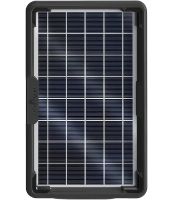 Сонячна панель CCLamp CL-0912 9V 12W для зарядки мобільних пристроїв від сонця, Сонячна батарея з USB мультикабелем для повербанка телефону