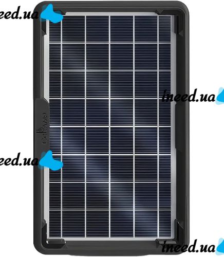 Сонячна панель CCLamp CL-0912 9V 12W для зарядки мобільних пристроїв від сонця, Сонячна батарея з USB мультикабелем для повербанка телефону
