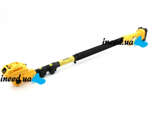 Набір електроінструментів DeWalt 24V 3в1 акумуляторний секатор DCMPP540P1, пила DCM160N і телескопічний подовжувач 130-201 см з 2 акумуляторами