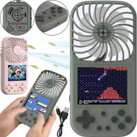 Portable Gaming Console with Fan Gen Game Fan F1 HS-224 for 500 Games, Retro Mini Console with 2.8" Dendy JD-05 Display from Battery