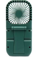 Портативный мини вентилятор Mini Fan F30 3 в 1 Powerbank карманный ручной мини-вентилятор с ремешком на шею, держателем и зарядкой для телефона USB