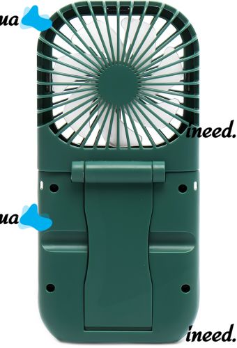 Портативный мини вентилятор Mini Fan F30 3 в 1 Powerbank карманный ручной мини-вентилятор с ремешком на шею, держателем и зарядкой для телефона USB