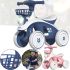 Bambi X-625 children's 4-wheeled treadmill with sound and light effects, HB-QL balance bike for children