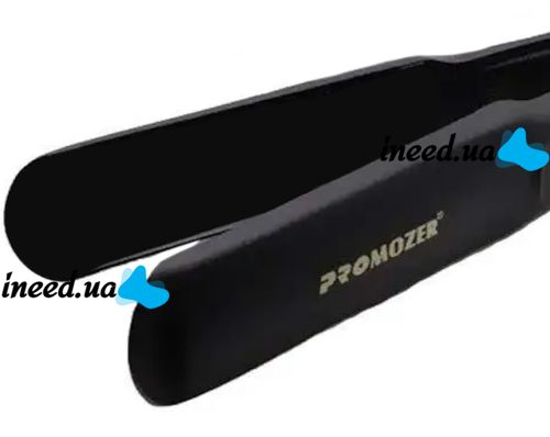 Професійна плойка Mozer MZ-7045 для укладання волосся, Щипці випрямляч Мозер з регулюванням температури для випрямлення волосся Чорна