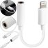 Универсальный кабель аудио переходник для наушников Lightning на 3.5mm AUX Headphone Adapter J-002, Адаптер USB-C для телефона IPhone Белый