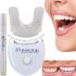 Зубная щетка капа 20 Minute Dental White для отбеливания зубов, Комплект отбеливатель для ухода за полостью рта с УФ подсветкой от батареек