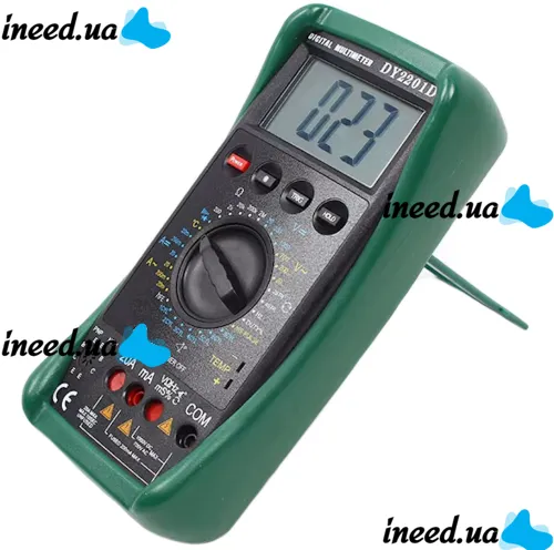 Універсальний цифровий мультиметр DY2101 тестер з Lcd дисплеєм