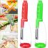 Manual Peeler Peeler with a container for peelings, vertical kitchen knife for peeling and peeling vegetables and fruits for the kitchen 20x5.5 cm