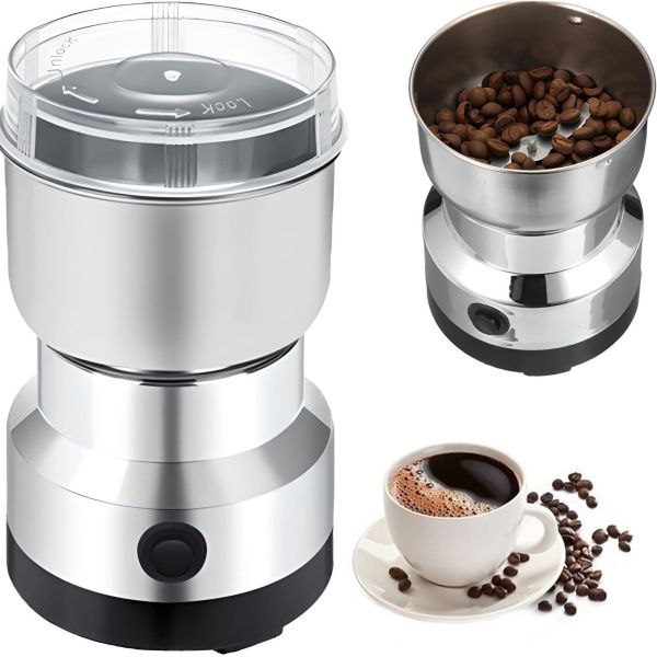 Electric Coffee Grinder 150 W NIMA Electric Grinder NM-8300 Rotary with Stainless Steel Knives Coffee, Spice Grinder, Electric Mill