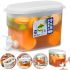Lemonade dispenser Suneric KL-01 2.5 l with tap for water and cold drinks, plastic container, container with lid and dispenser for lemonade
