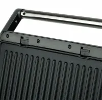 Electric contact grill Bitek BT-2687 3000W pressure double-sided electric grill for meat with non-stick coating and timer from mains 220V