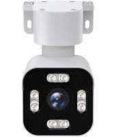 Outdoor WiFi CCTV Smart Camera A6S 360° Swivel IP Video Camera with Night Shot, Motion Sensor and Remote Access 4MP
