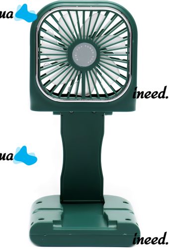Портативный мини вентилятор Mini Fan F30 3 в 1 Powerbank карманный ручной мини-вентилятор с ремешком на шею, держателем и зарядкой для телефона USB