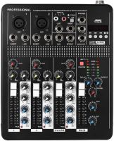 Professional Mixing Console Yamaha Mixer BT4000 2ch BT 4-Channel Active Audio Mixer with Built-in Amplifier and Bluetooth MX-4000BT Black