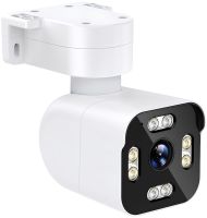 Outdoor WiFi CCTV Smart Camera A6S 360° Swivel IP Video Camera with Night Shot, Motion Sensor and Remote Access 4MP