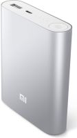 Портативное зарядное устройство Xiaomi MI Power Bank 10400 mAh внешний аккумулятор для телефона IOS Android, универсальный повербанк 2.1А USB