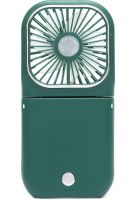 Портативный мини вентилятор Mini Fan F30 3 в 1 Powerbank карманный ручной мини-вентилятор с ремешком на шею, держателем и зарядкой для телефона USB