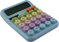 Electronic Desktop Calculator Karuida KK 2280 Anti-slip Calculator for Office with Fractions on Batteries and Solar Panel KK-2280