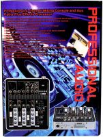 Professional Mixing Console Yamaha Mixer BT4000 2ch BT 4-Channel Active Audio Mixer with Built-in Amplifier and Bluetooth MX-4000BT Black