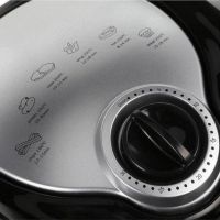 Aerofryer multi-oven Domotec Airfryer Ms-3220 4.5L with the function of an aerogrill for cooking without oil 1300W, Oil-free fryer Black