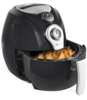Aerofryer multi-oven Domotec Airfryer Ms-3220 4.5L with the function of an aerogrill for cooking without oil 1300W, Oil-free fryer Black