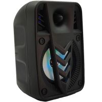 Portable Wireless Speaker Suitcase ESS-105 with LED Backlight USB, SD, FM, AUX Bluetooth with Light Music Rechargeable Music, Mini Suitcase