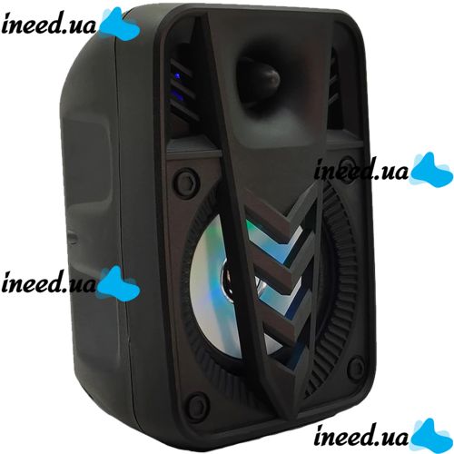 Portable Wireless Speaker Suitcase ESS-105 with LED Backlight USB, SD, FM, AUX Bluetooth with Light Music Rechargeable Music, Mini Suitcase