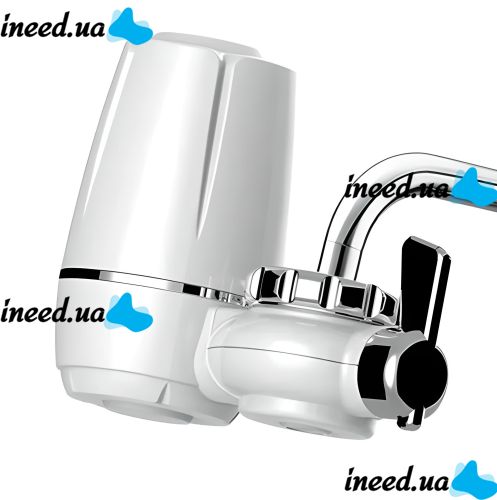 Універсальний фільтр насадка Clean Water Purifier XL-525 на кран для очищення проточної води, водяний змішувач для видалення піску та іржі MAG-599