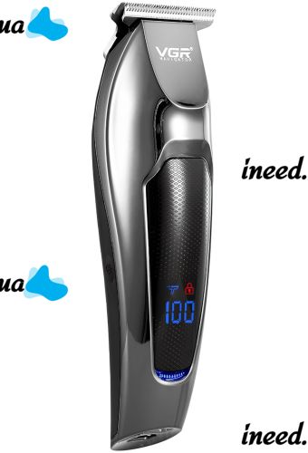 Wireless Rechargeable VGR V-070 Hair Clipper, Men's Edging USB Beard and Mustache Trimmer with Replaceable Nozzles V070