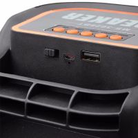 Rechargeable Speaker Speaker Bluetooth SPEAKER MS-3629BT with RGB LED Backlight Wireless Bluetooth Speaker System E4109 FM AUX from battery