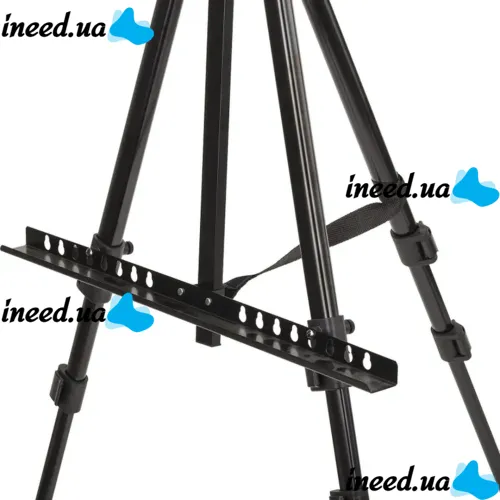 Напольная телескопическая тренога мольберт Brushme M01 55-167 см для рисования картин Регулируемый настольный штатив для холста MAALEO 23669 с чехлом